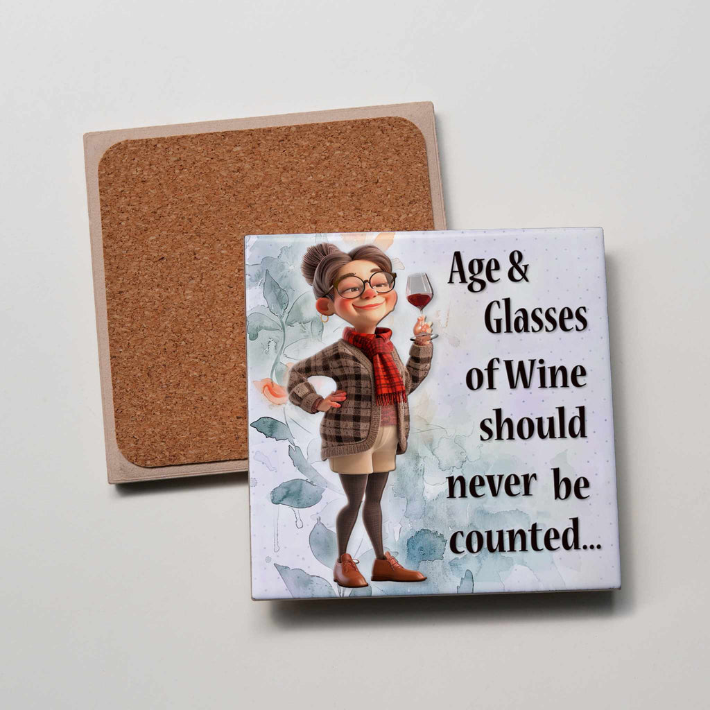 Age & Wine Coaster