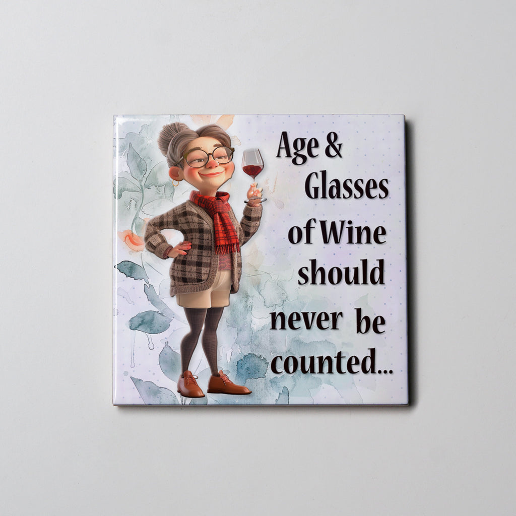 Age & Wine Coaster