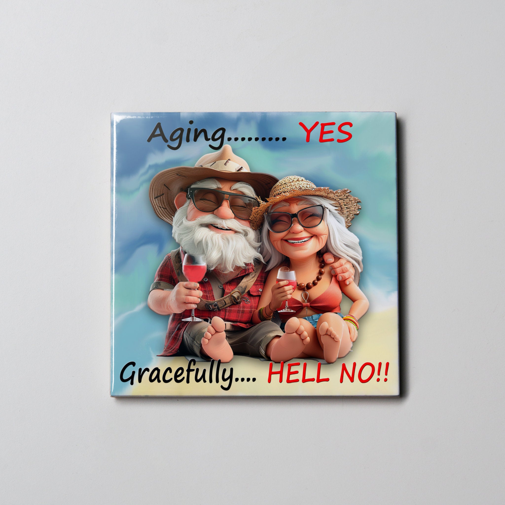 Aging Gracefully Coaster