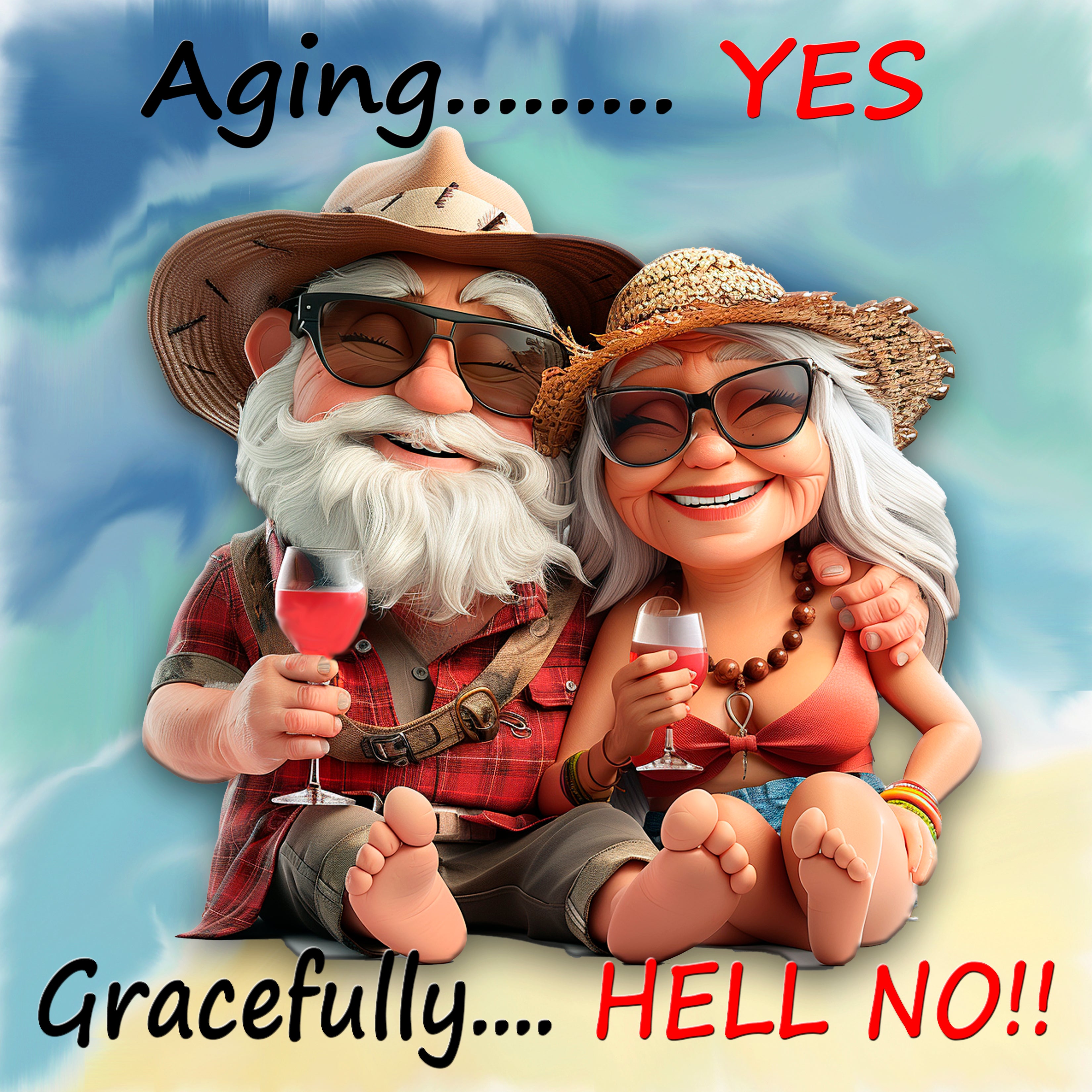 Aging Gracefully Coaster