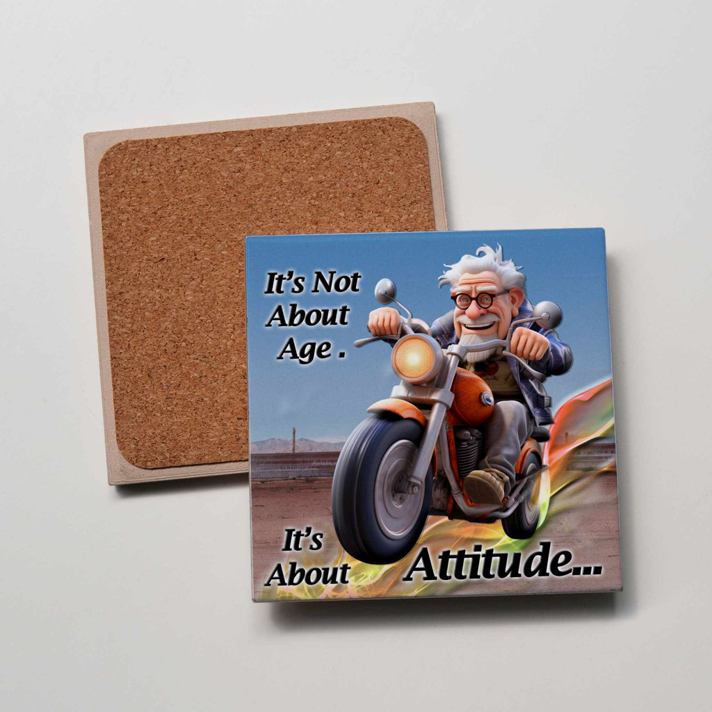 Attitude Man Coaster