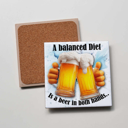 Balanced Diet Coaster