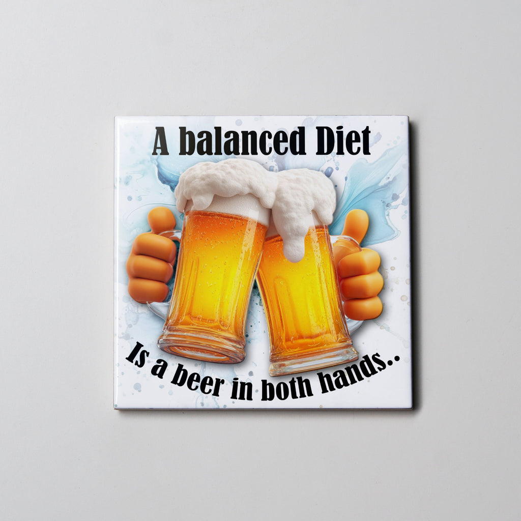 Balanced Diet Coaster