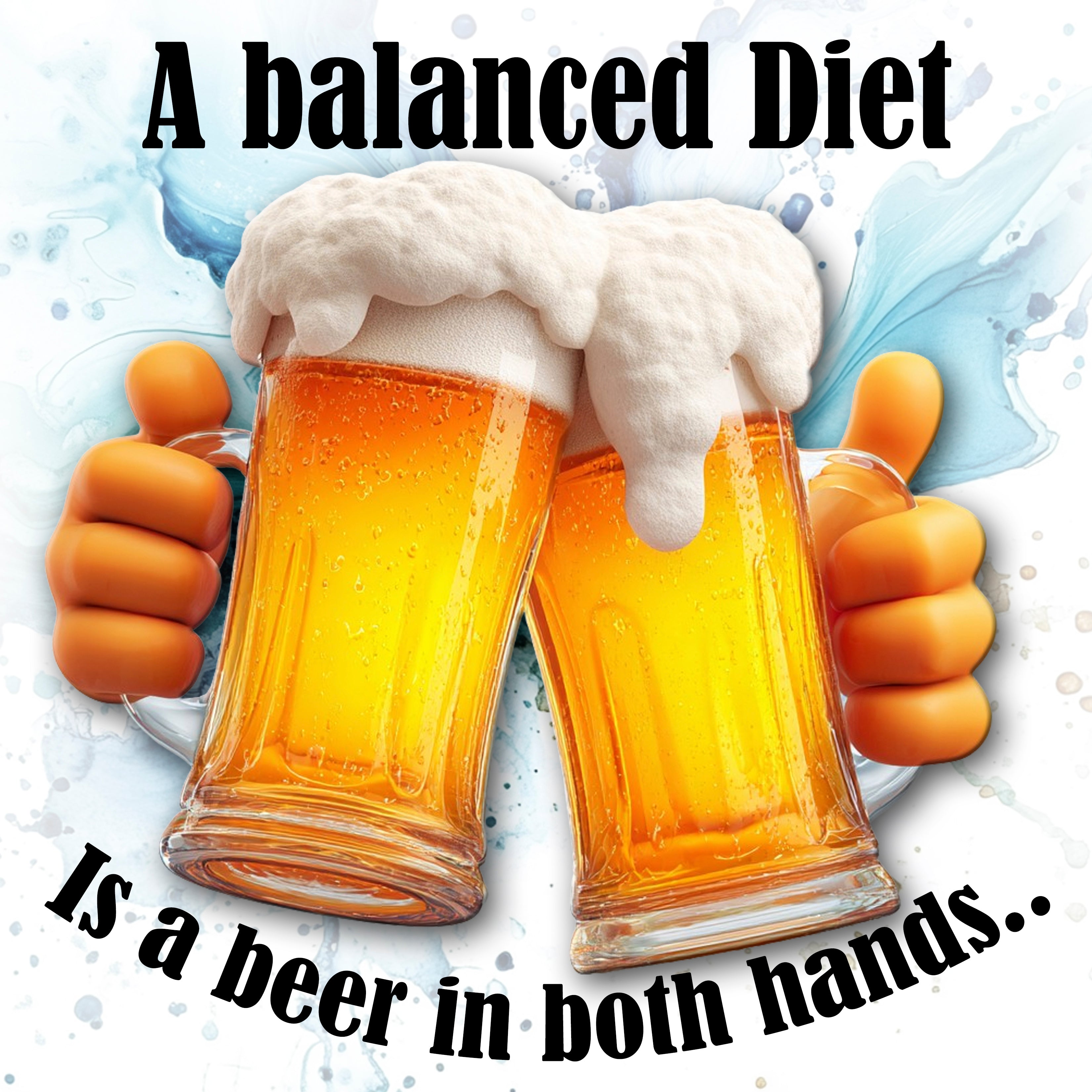 Balanced Diet Coaster