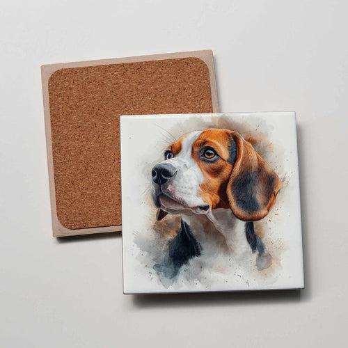 Beagle Portrait - Coaster