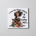 Books Spicy Coaster
