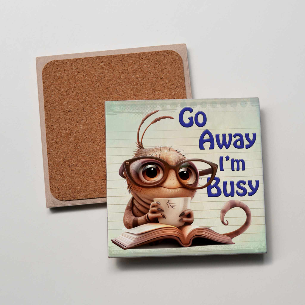 Bookworm Coaster