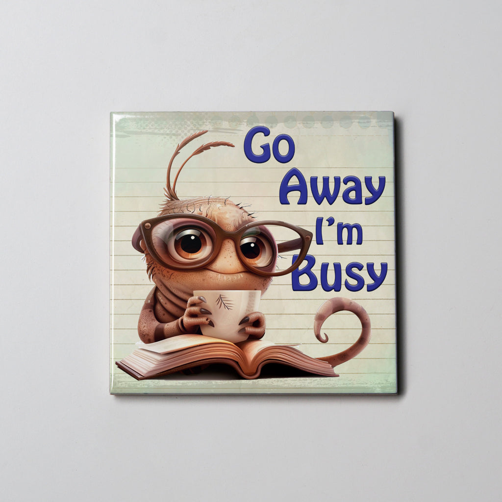 Bookworm Coaster