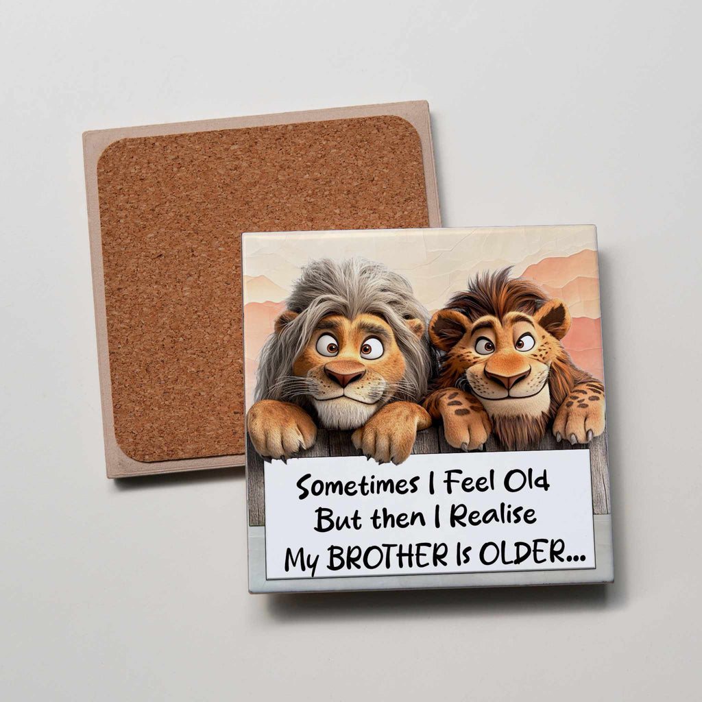 Brother is Older Coaster