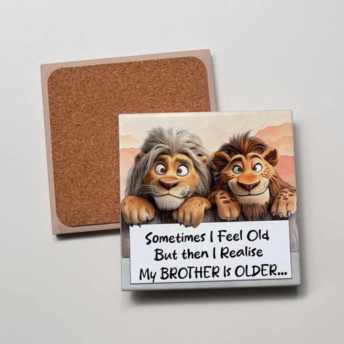 Brother is Older Coaster