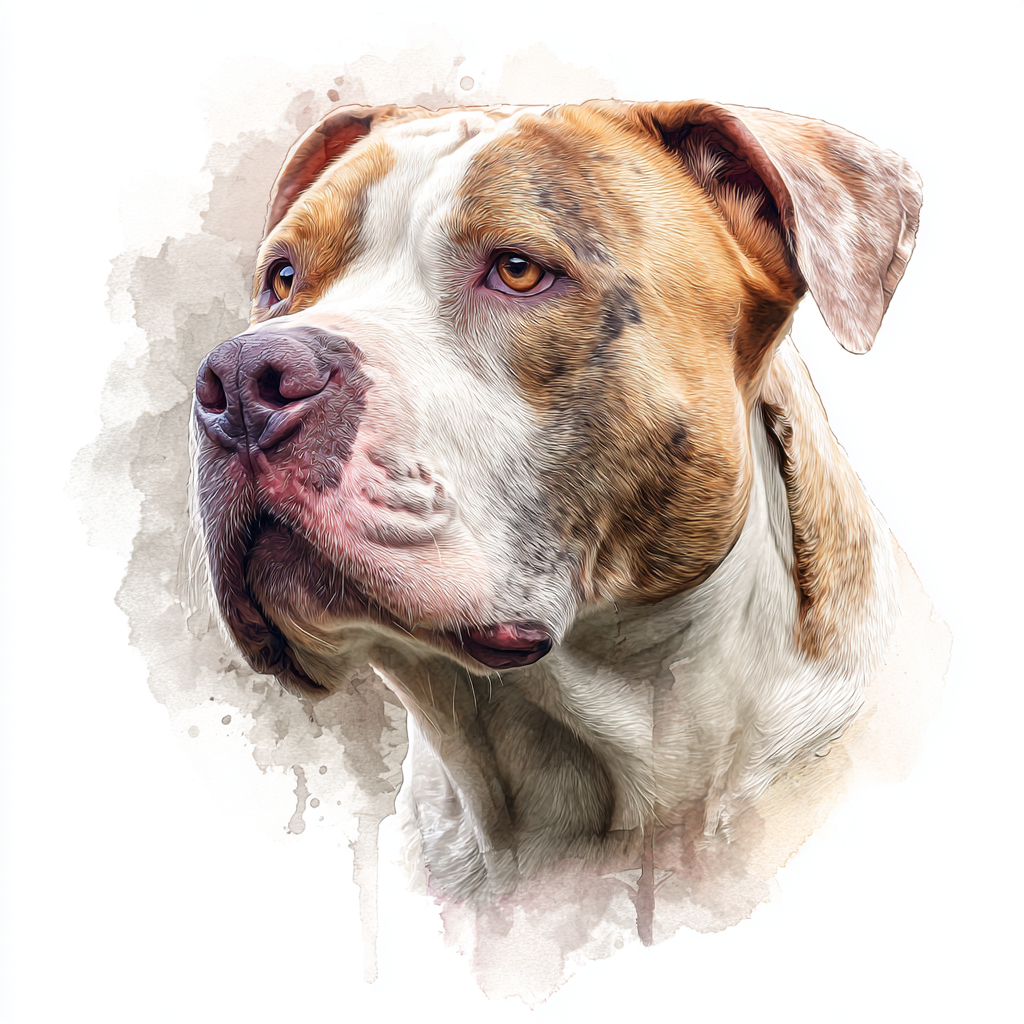 Bull Arab - Portrait - Coaster