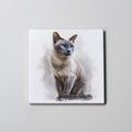 Burmese Blue Point Sitting- Coaster