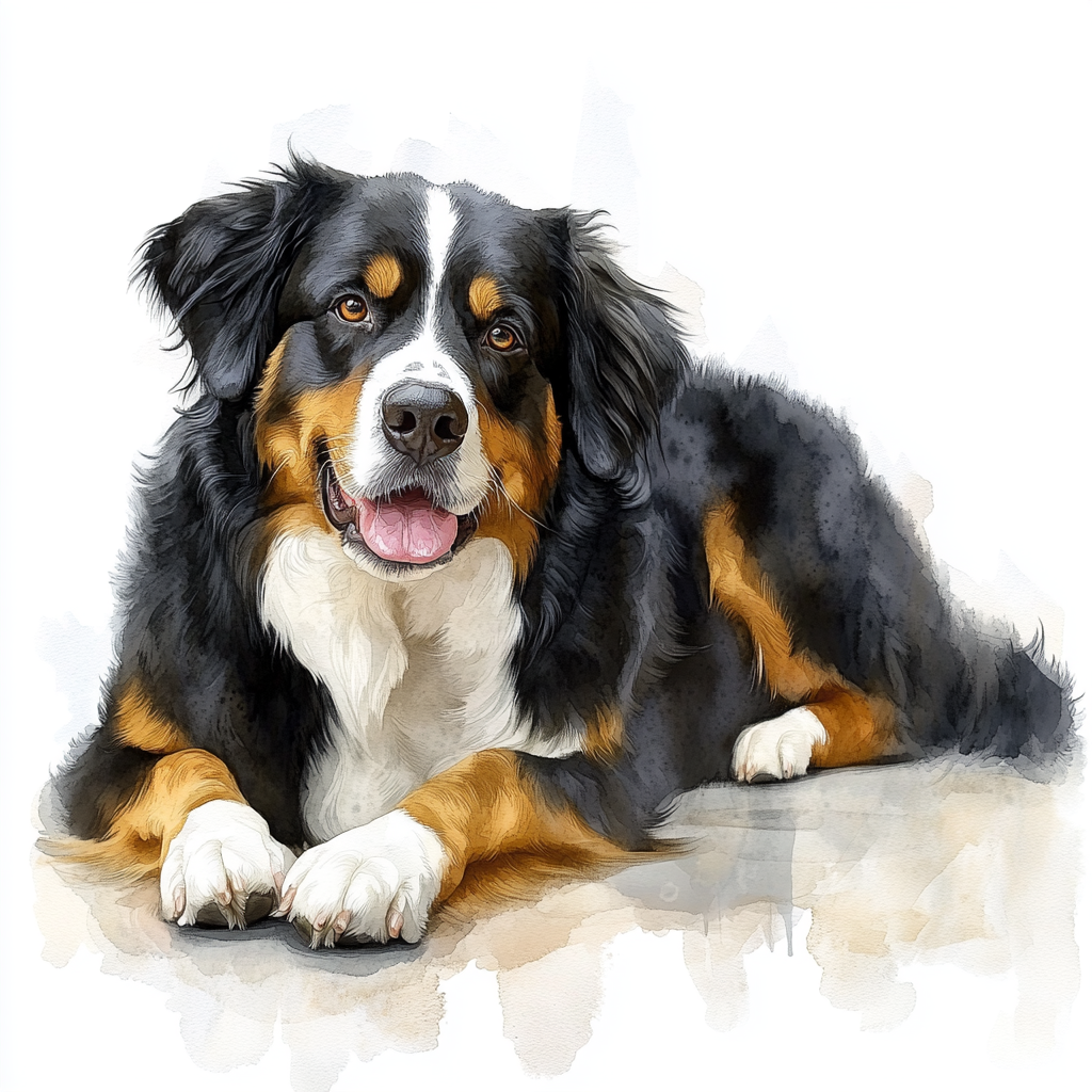 Burmese Mountain Dog - LL - Coaster