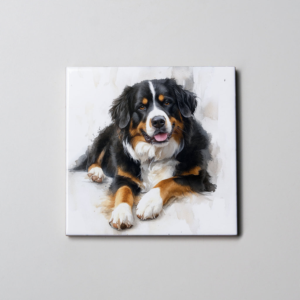 Burmese Mountain Dog - LR - Coaster