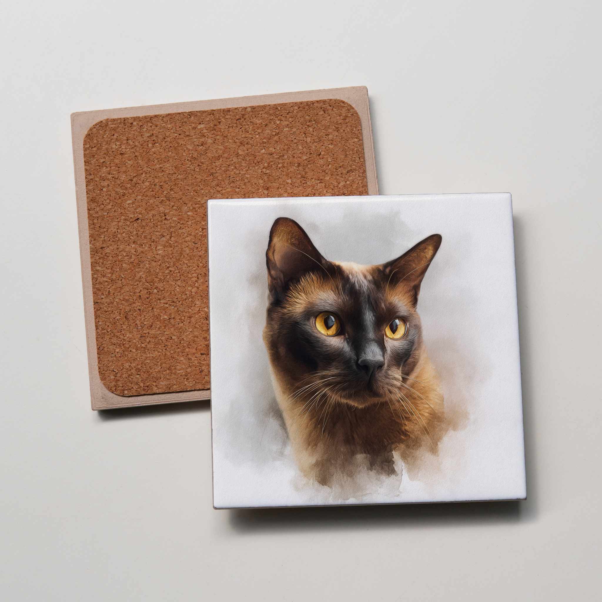 Burmese Portrait- Coaster