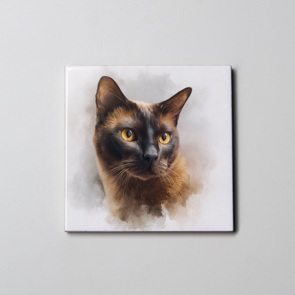 Burmese Portrait- Coaster