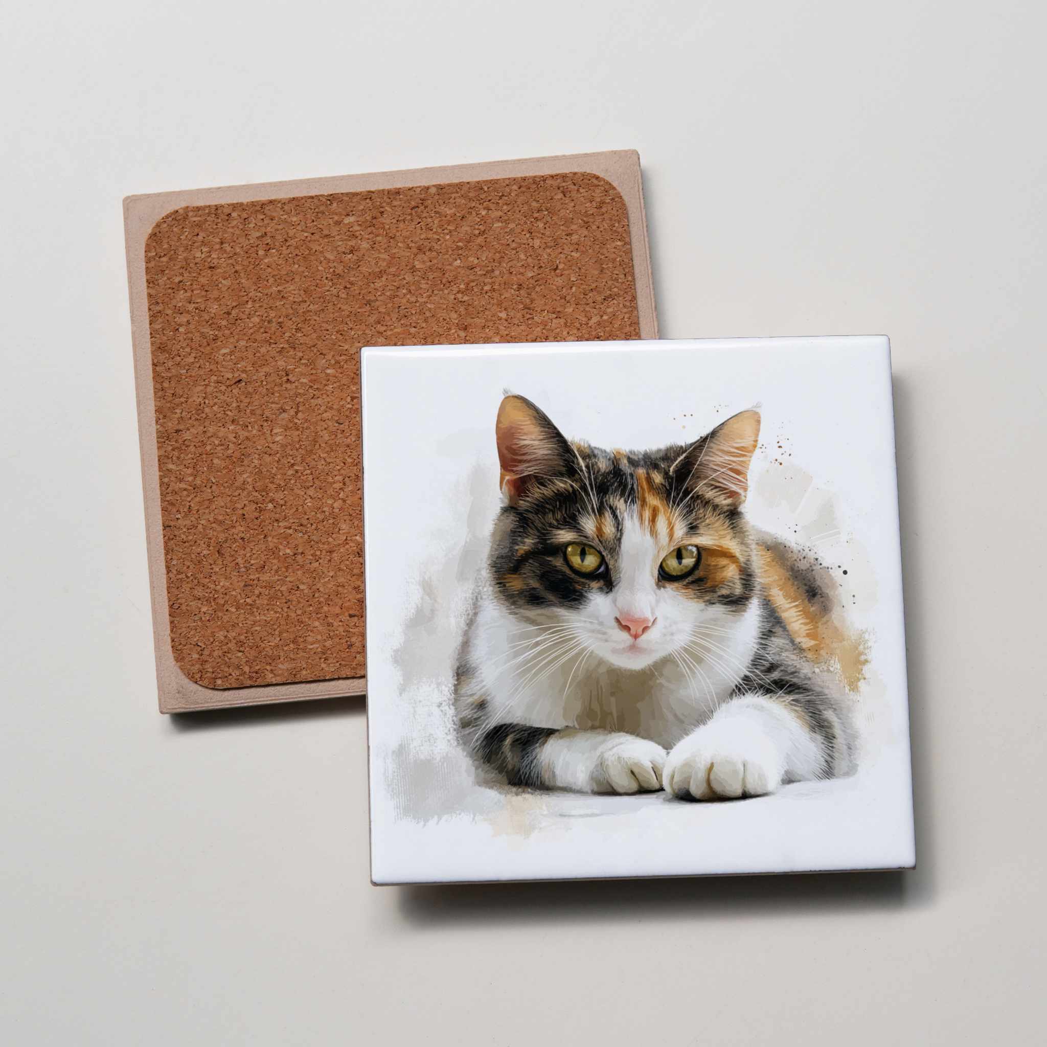Calico Domestic - Coaster