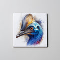 Cassowary Portrait - Coaster