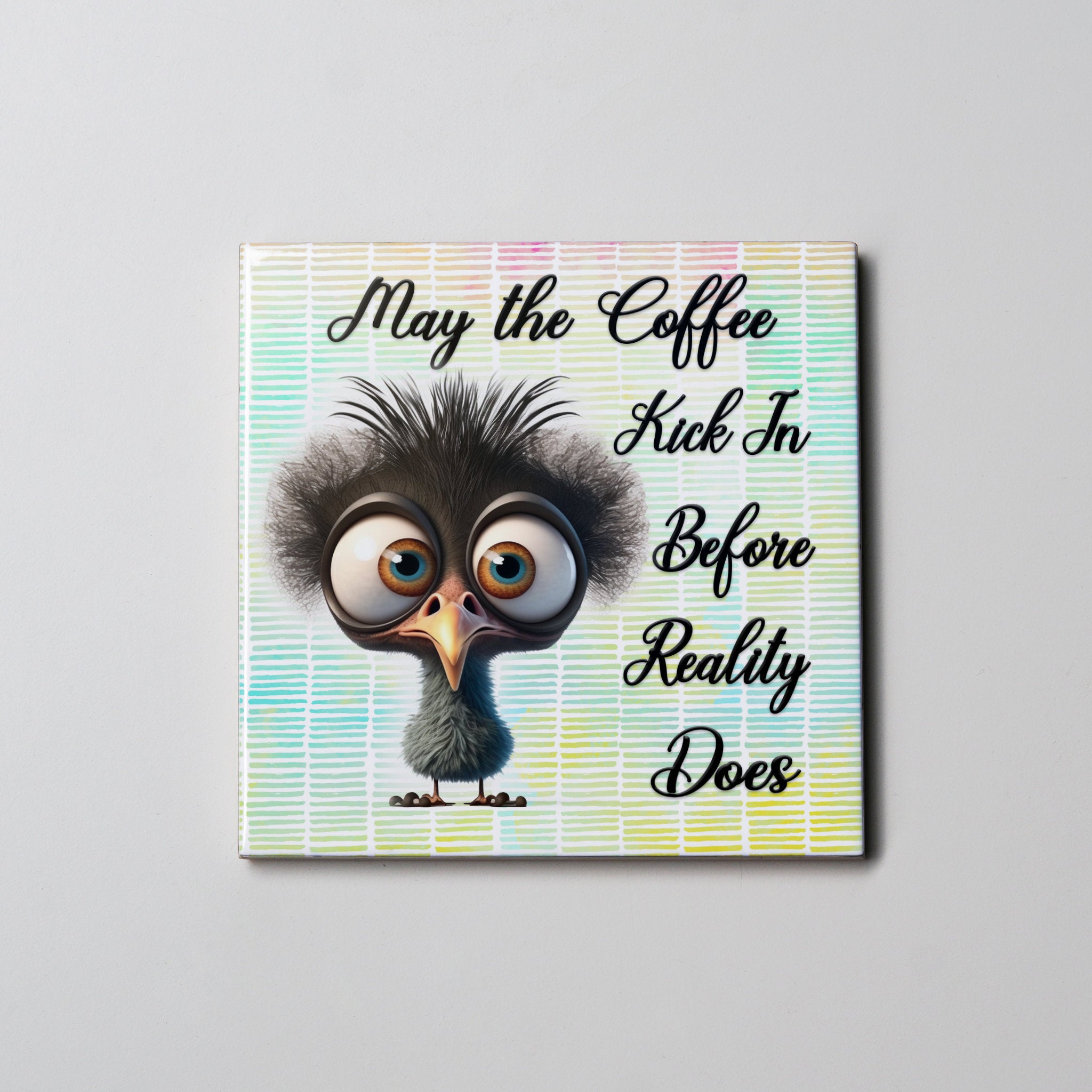 Coffee Kick In Coaster