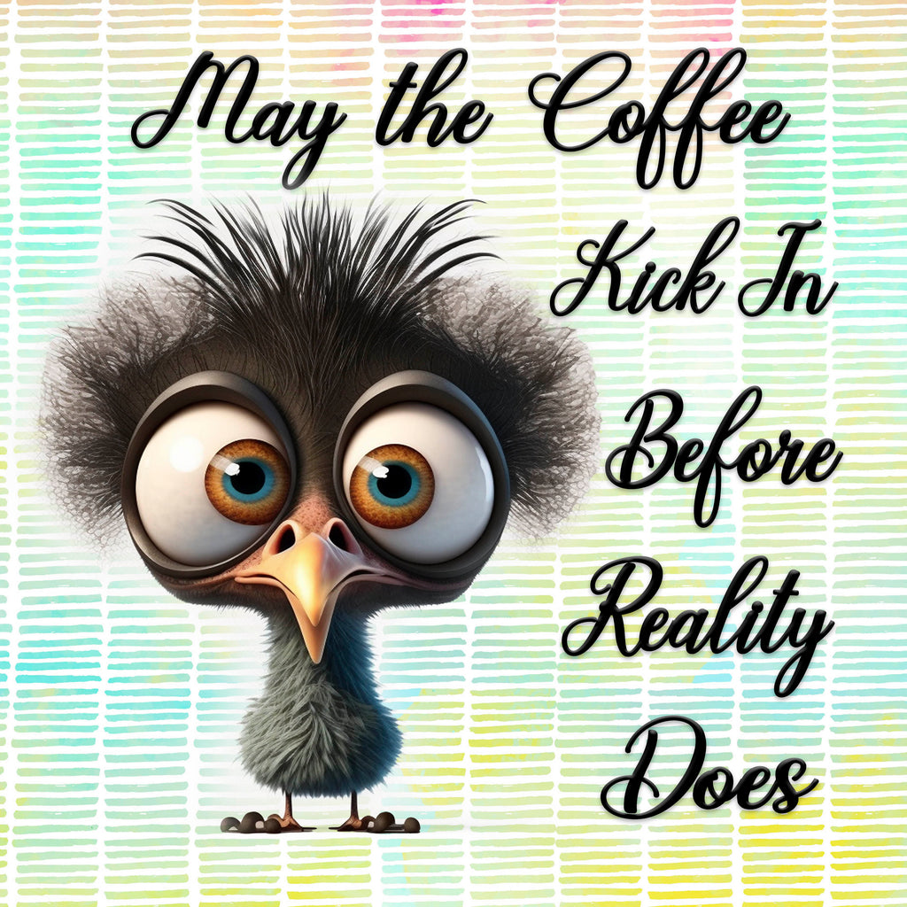 Coffee Kick In Coaster