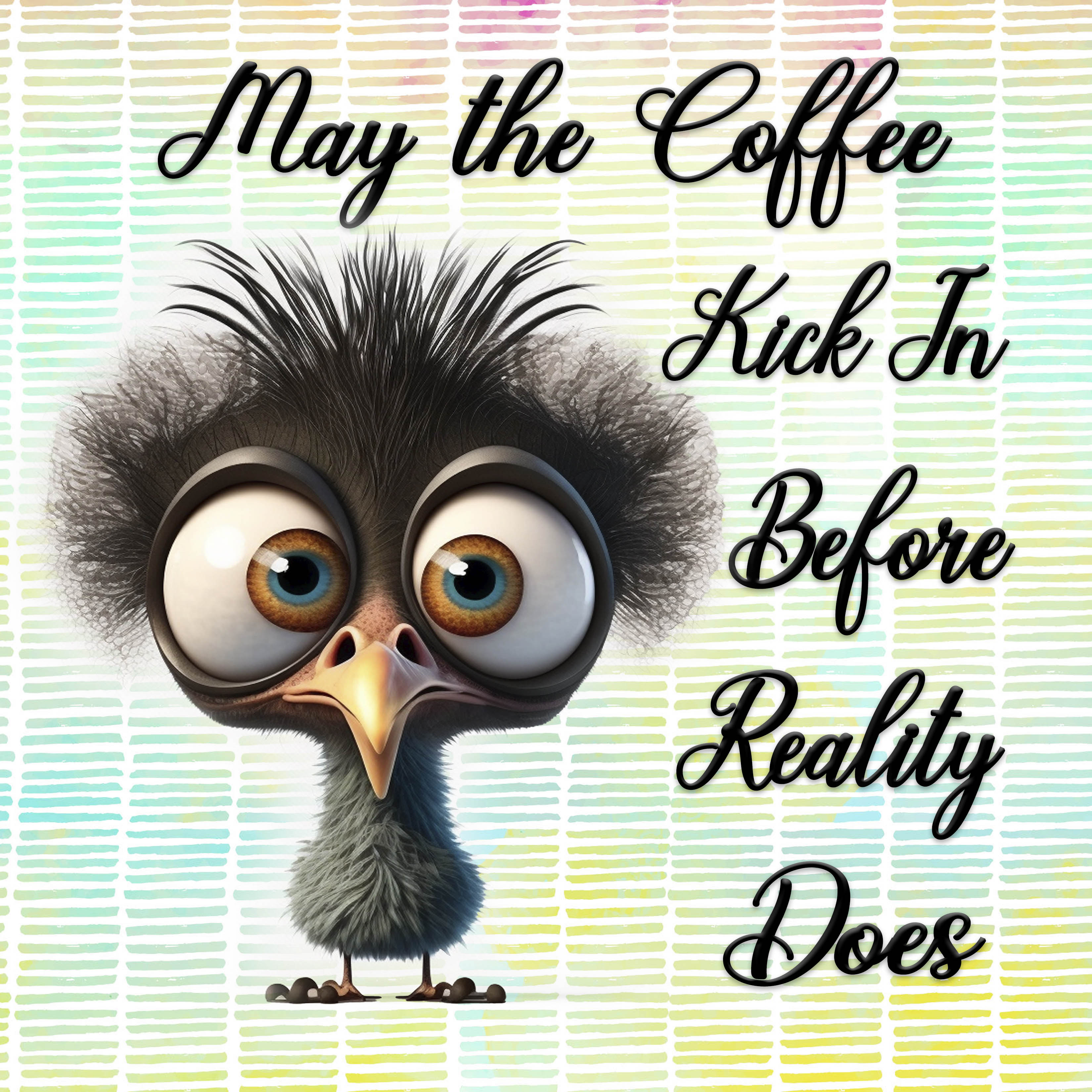 Coffee Kick In Coaster