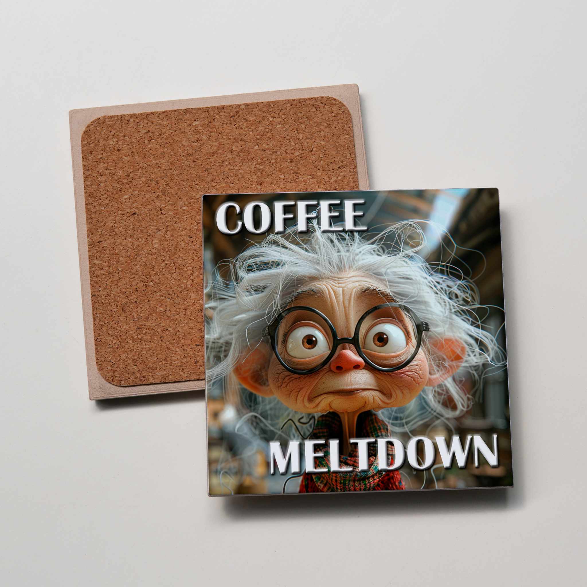 Coffee Melt Down Coaster