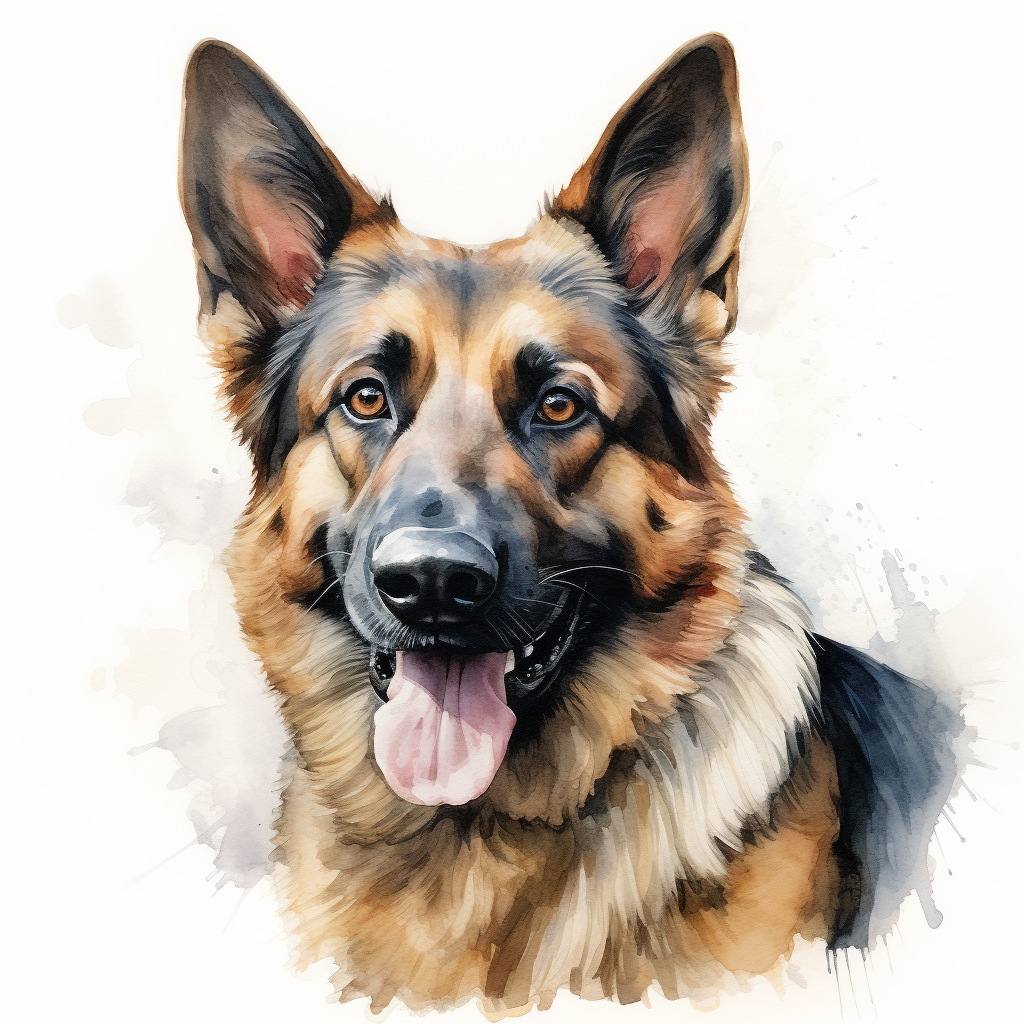 German Shepherd Coaster