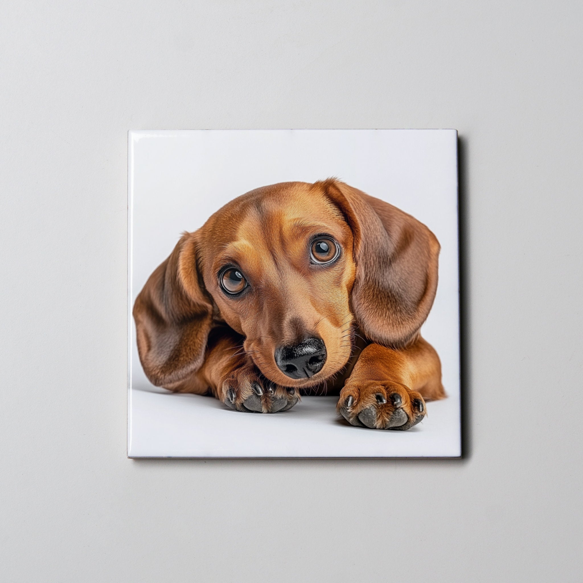Dachshund  Tan LD - S - Coaster