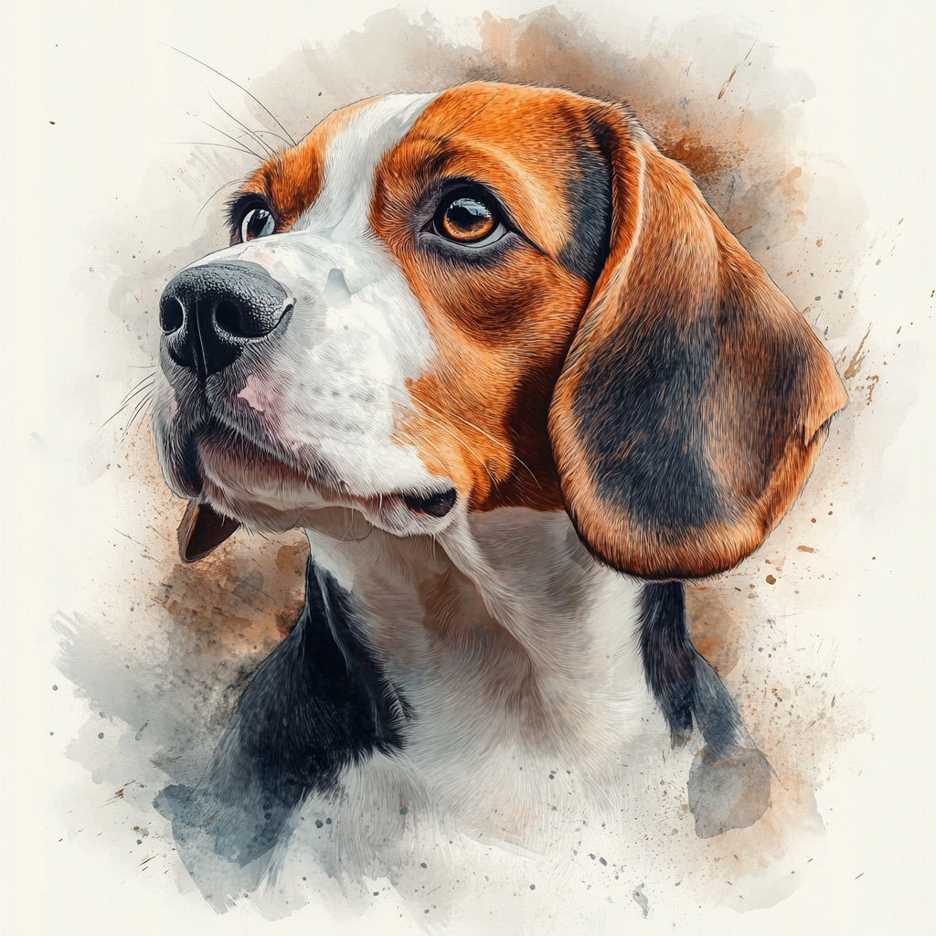 Beagle Portrait - Coaster