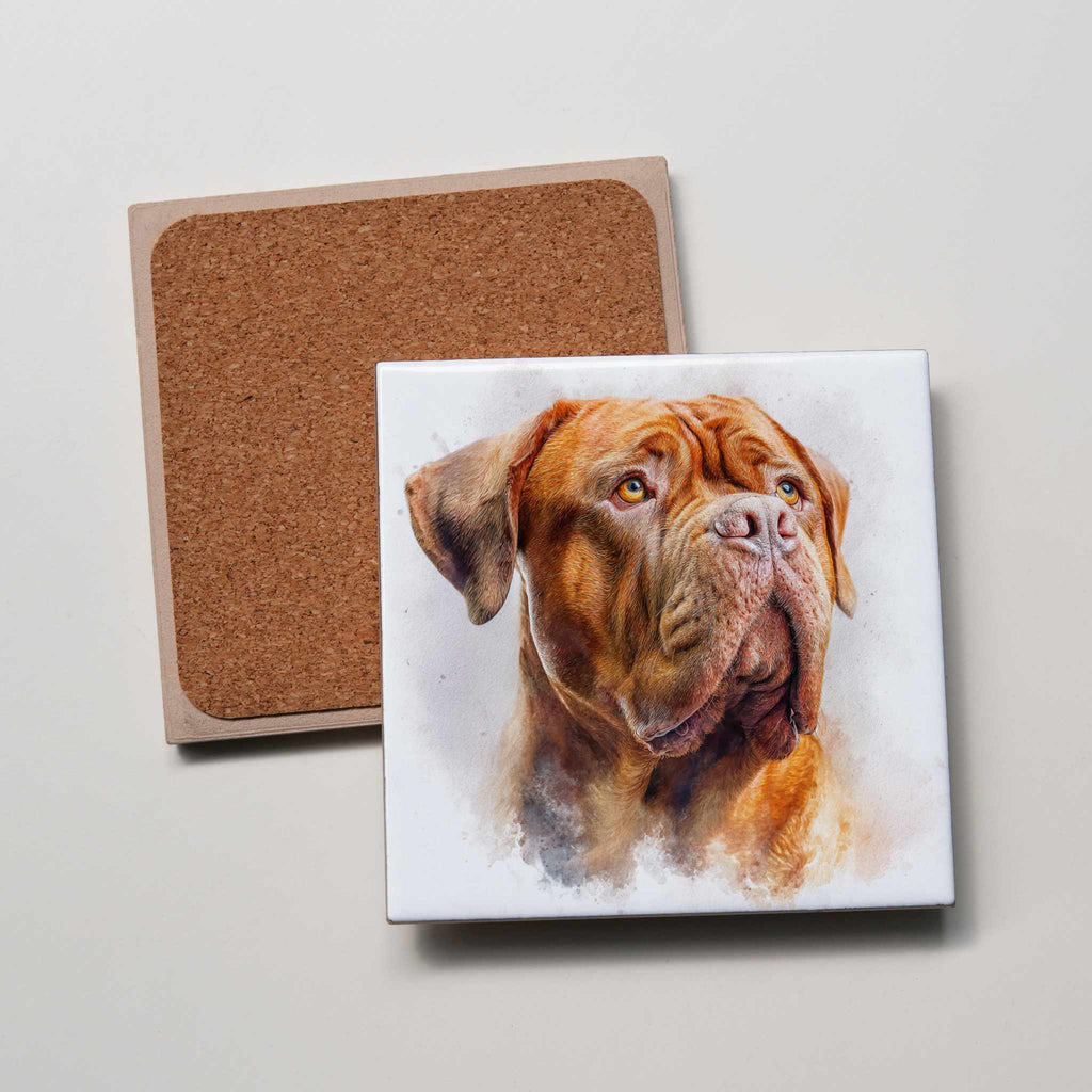 Dogue de Bordeaux - Portrait - Coaster