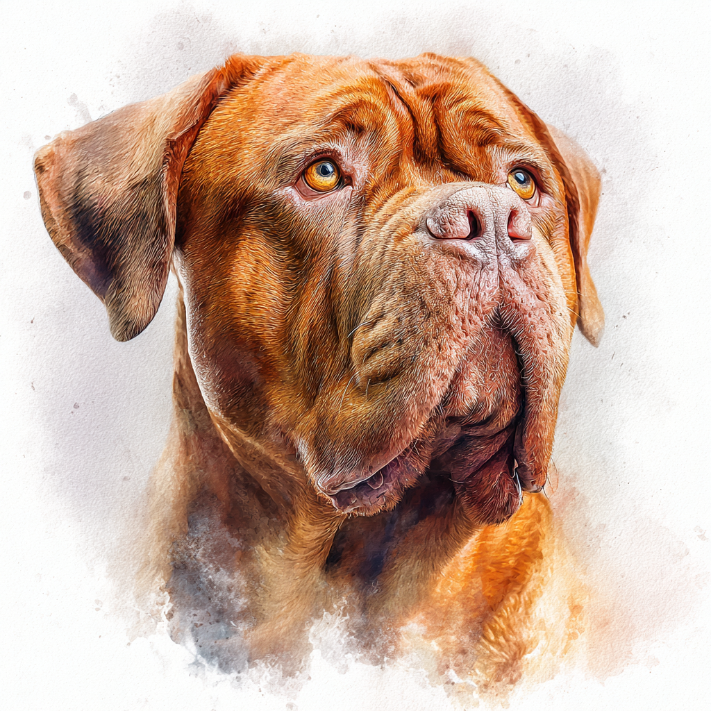 Dogue de Bordeaux - Portrait - Coaster