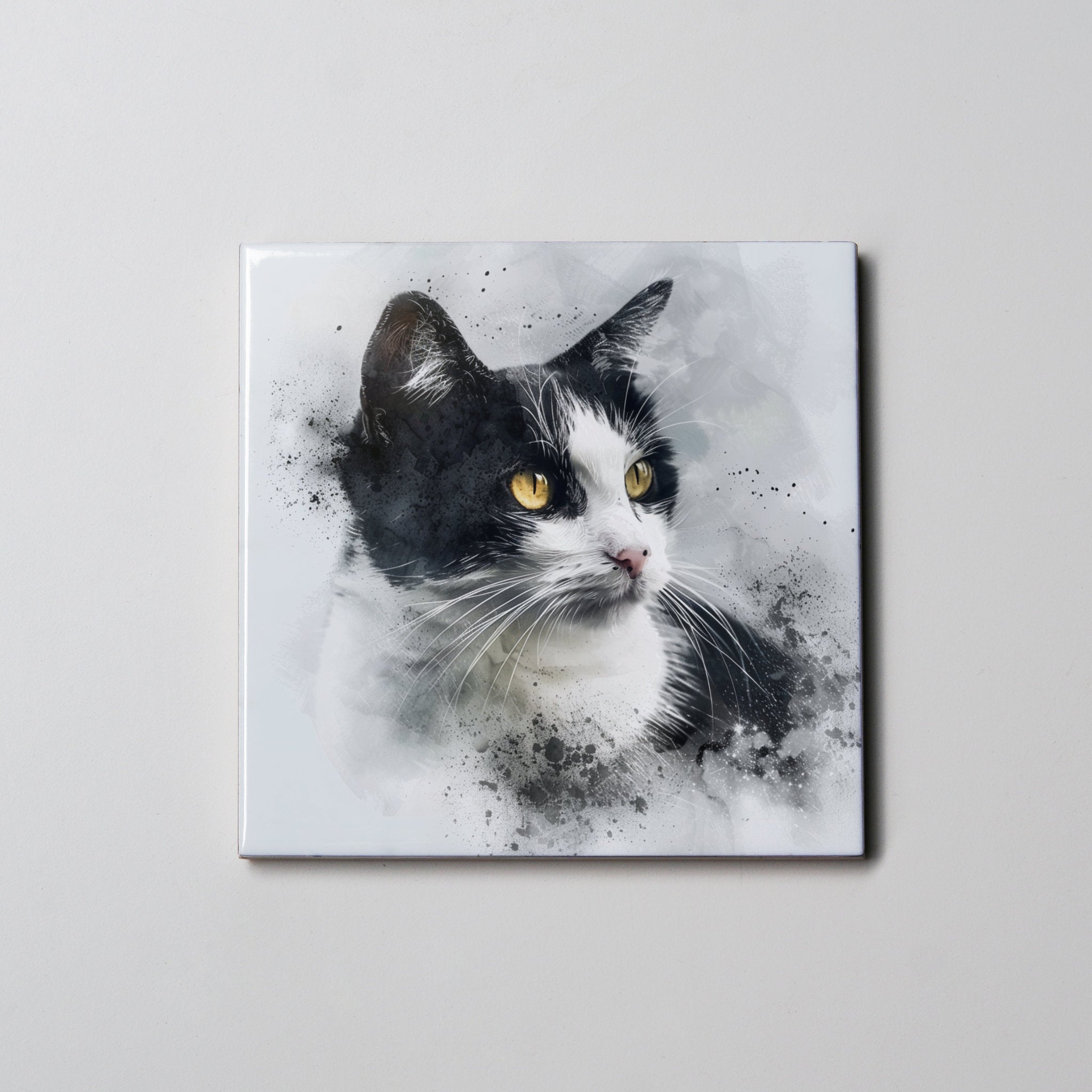 Domestic Black and White - Coaster