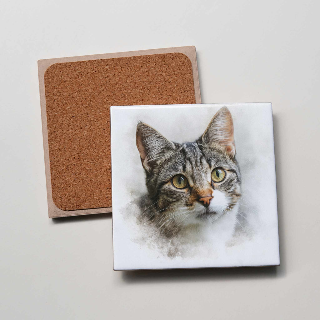 Domestic Short-hair LR - Coaster