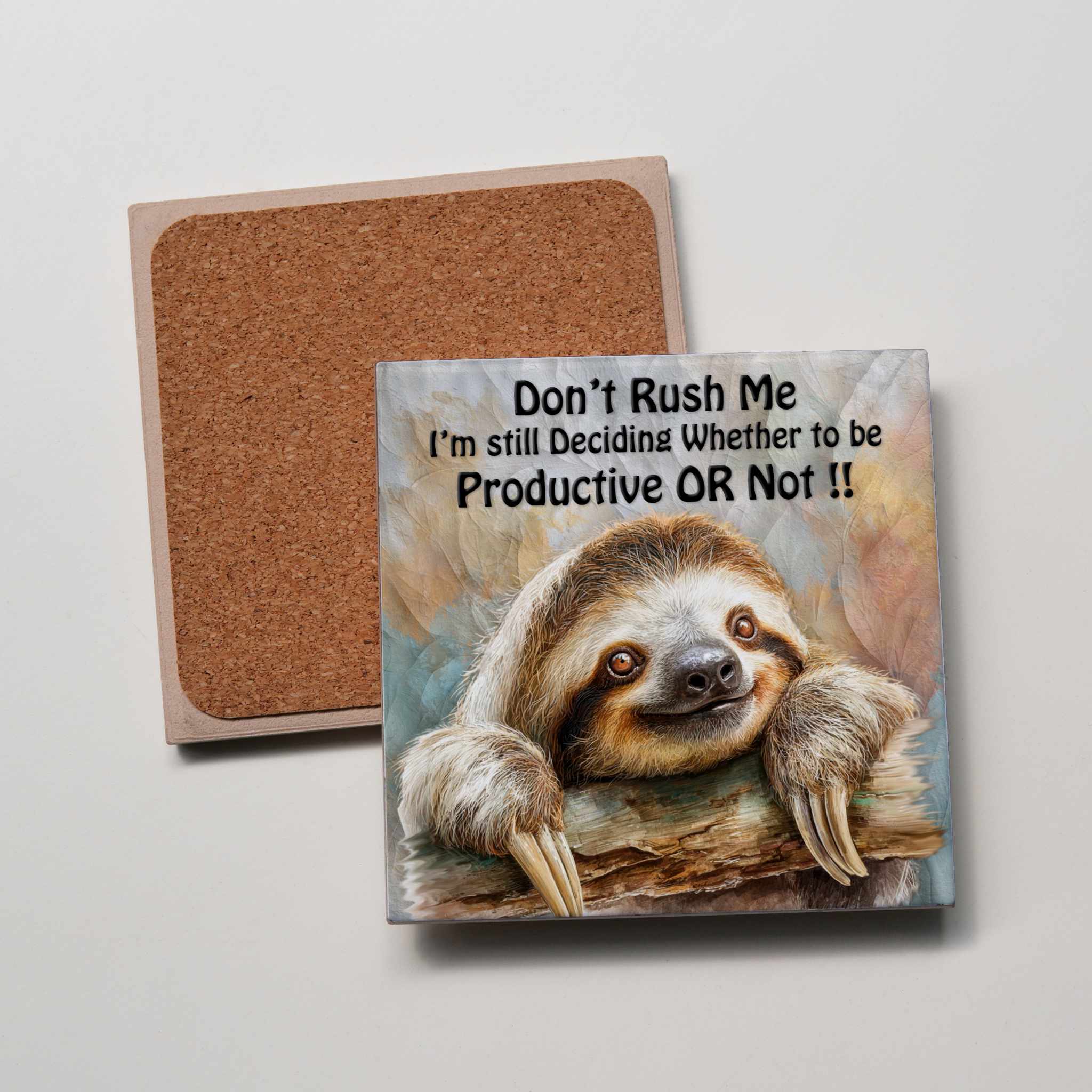 Don't Rush Me Coaster