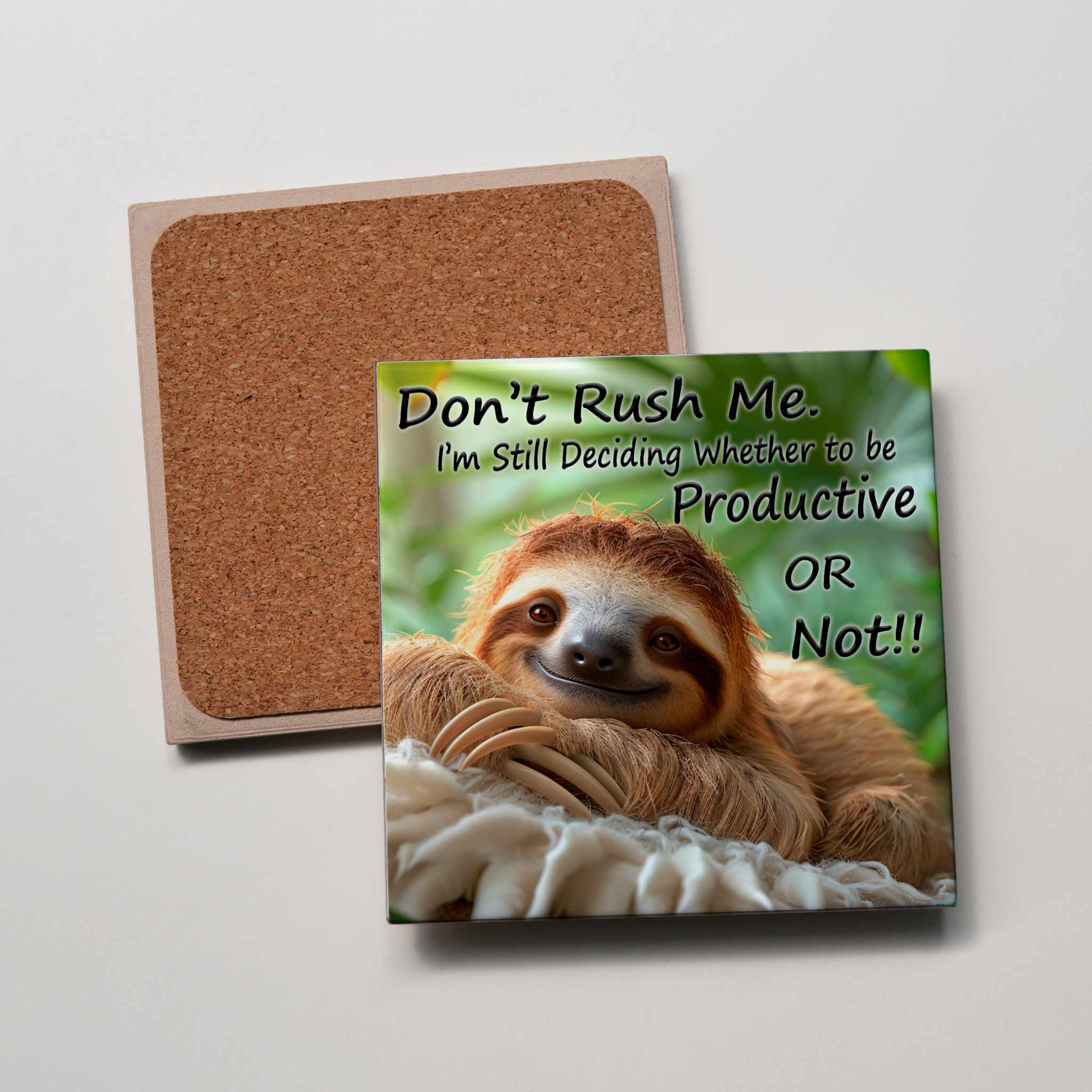 Don't Rush Me Coaster