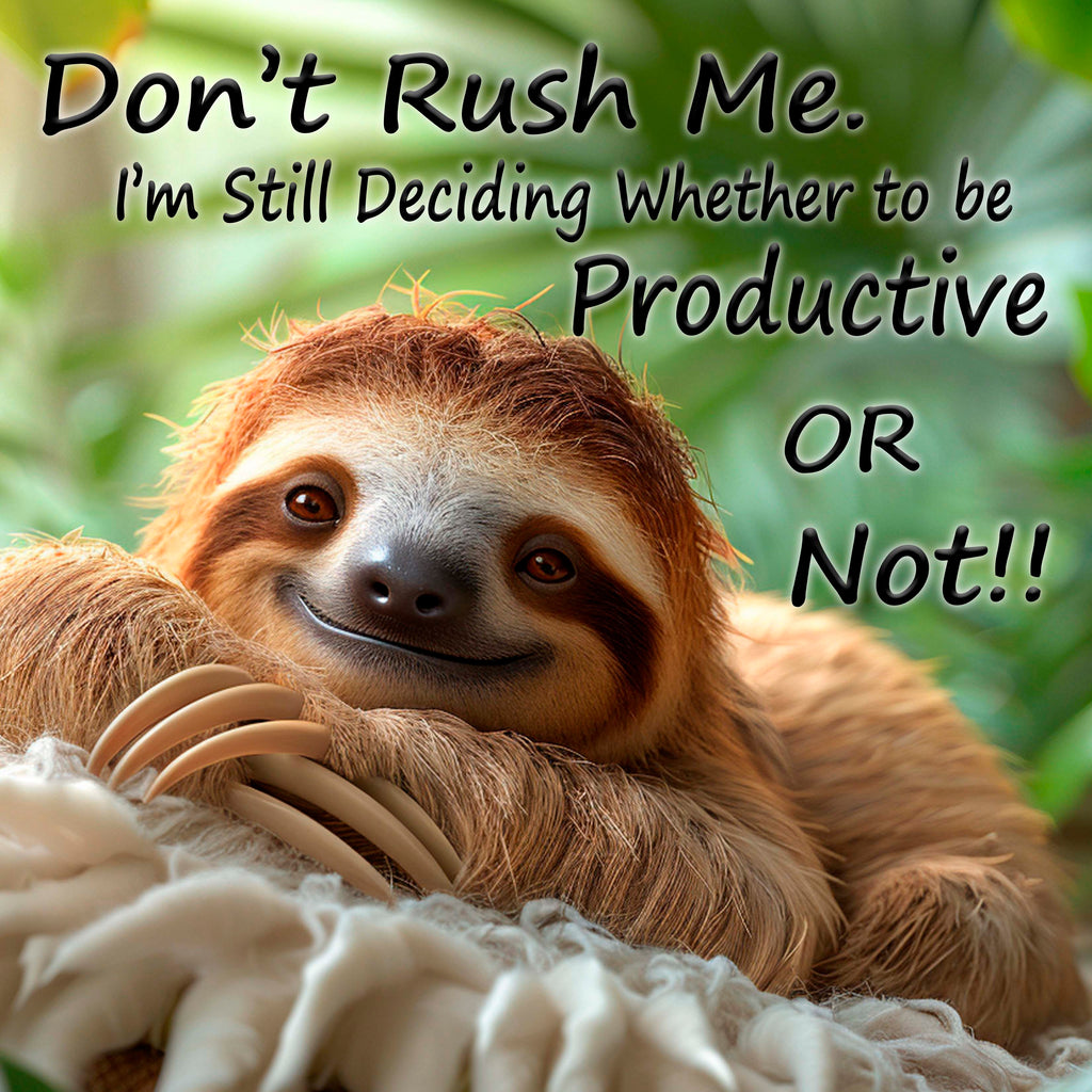 Don't Rush Me Coaster