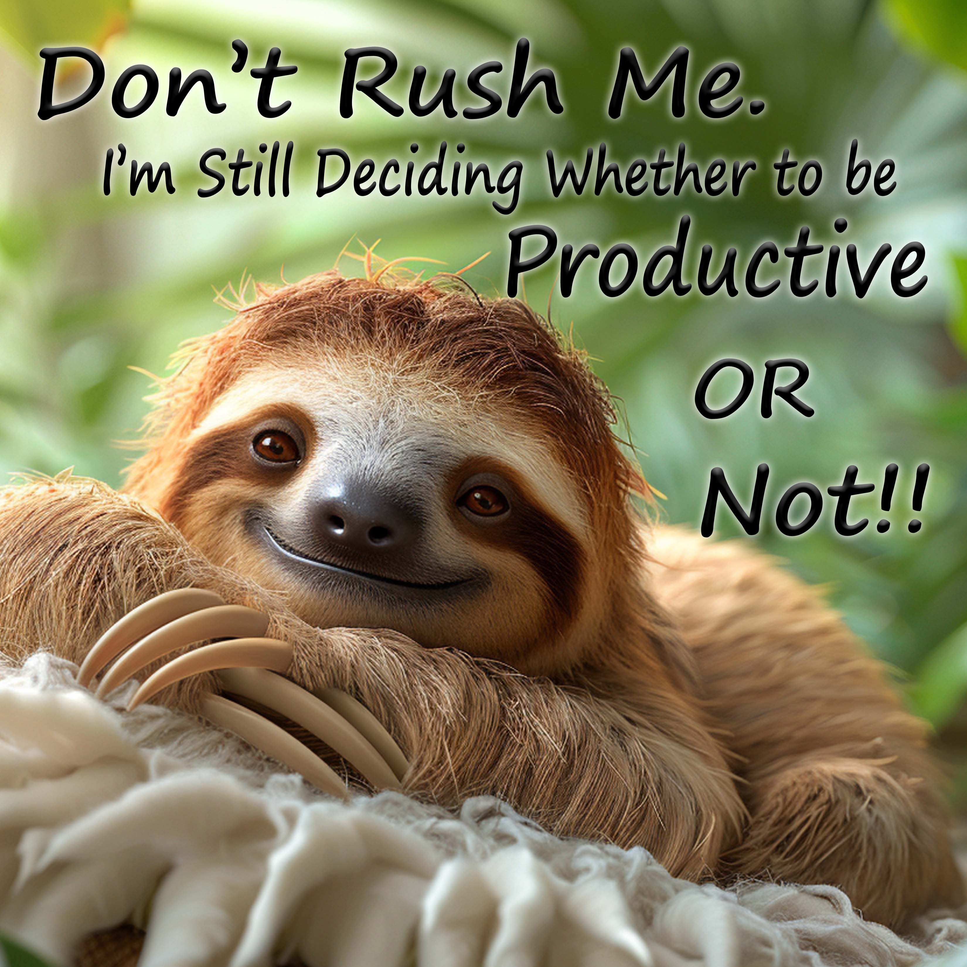 Don't Rush Me Coaster