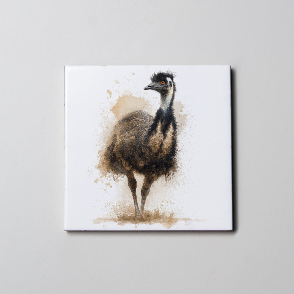 Emu - Full Body - Coaster