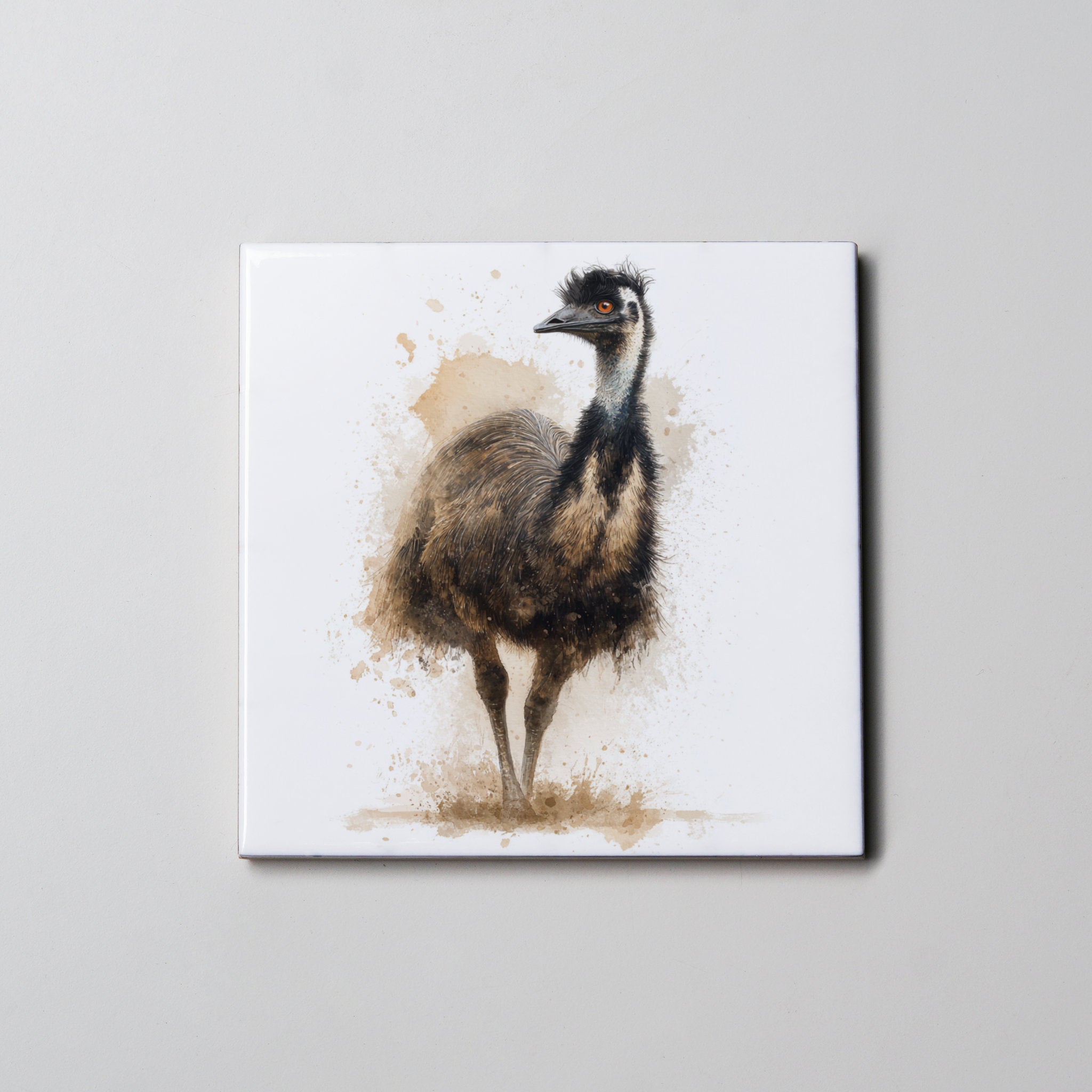 Emu - Full Body - Coaster