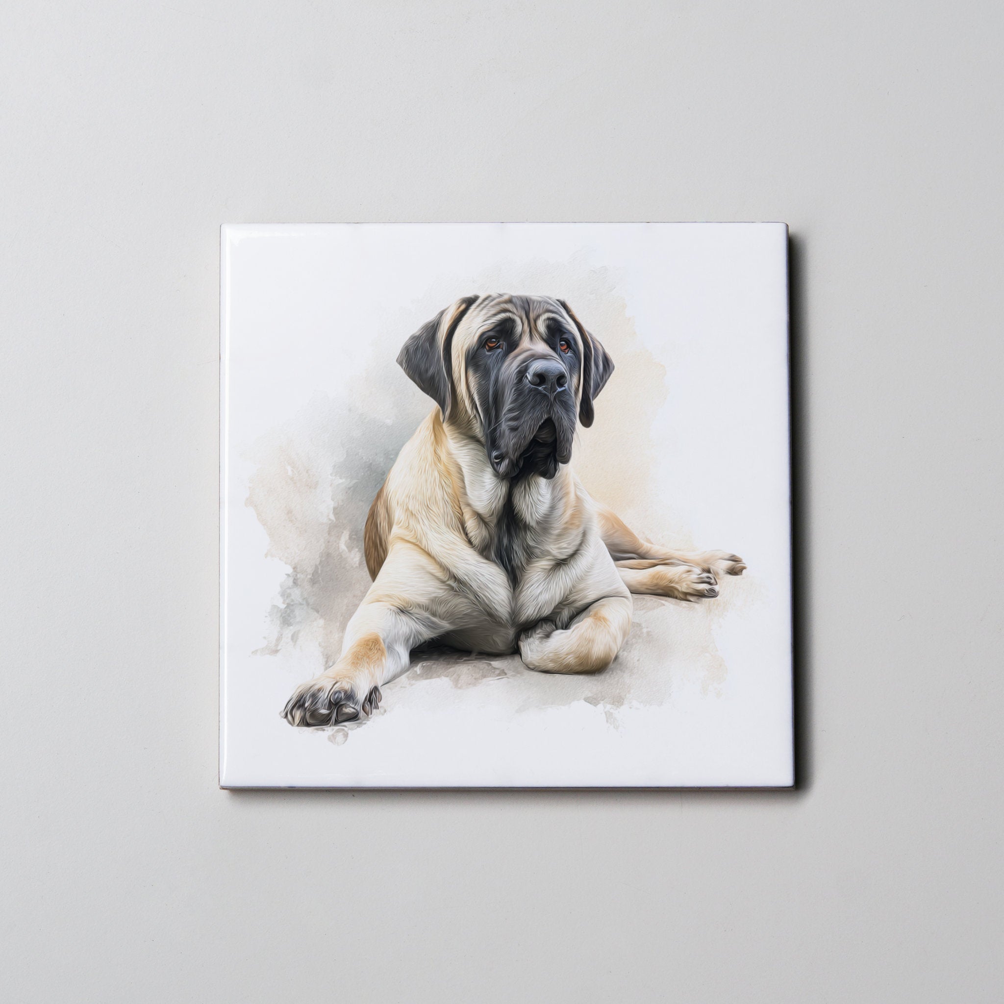 English Mastiff - Lying Down - Coaster