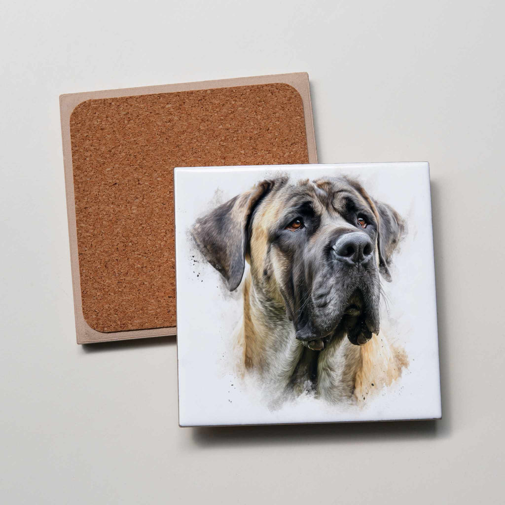 English Mastiff - Portrait - Coaster