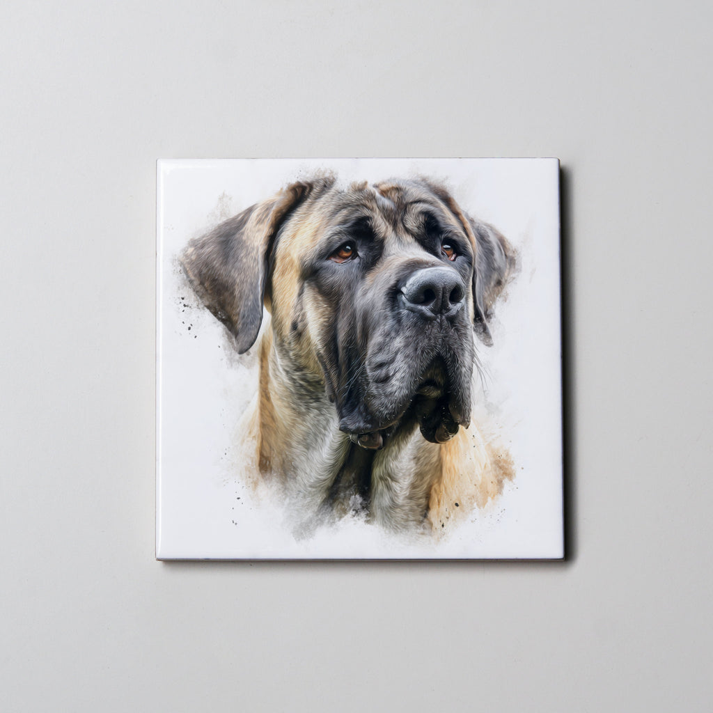 English Mastiff - Portrait - Coaster