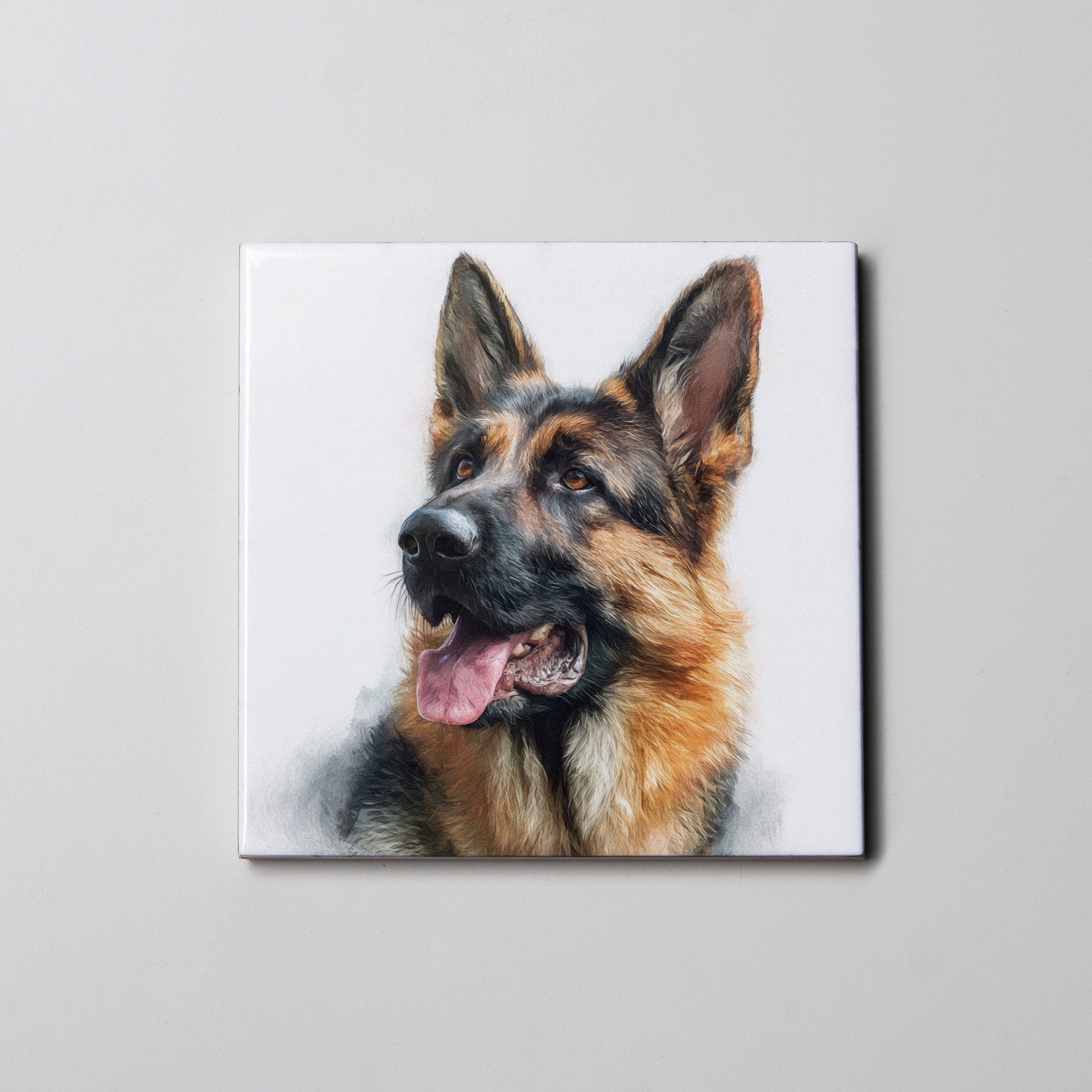 German Shepherd Left - Coaster