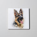 German Shepherd - Short-haired portrait - Coaster
