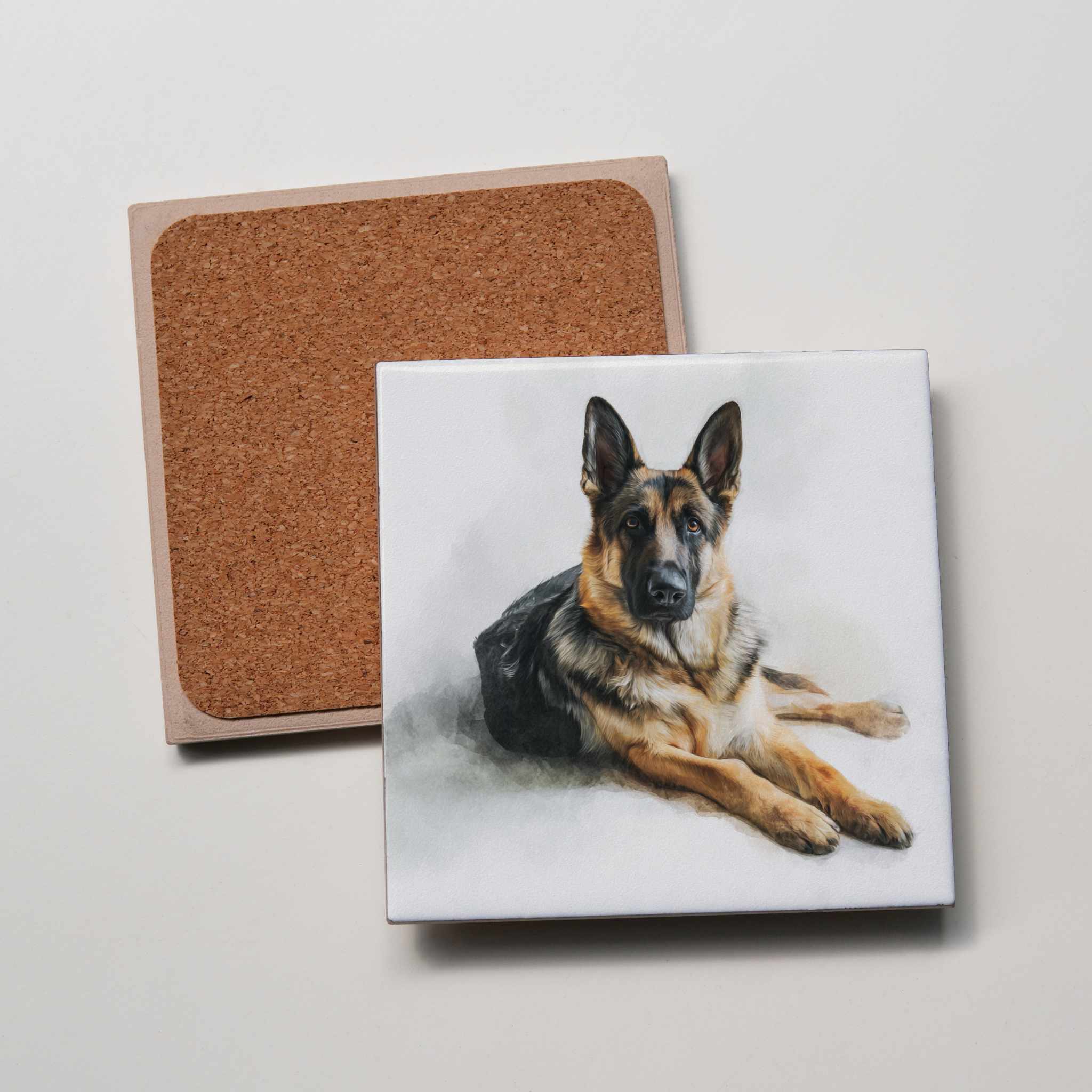 German Shepherd  Lying Down - Coaster