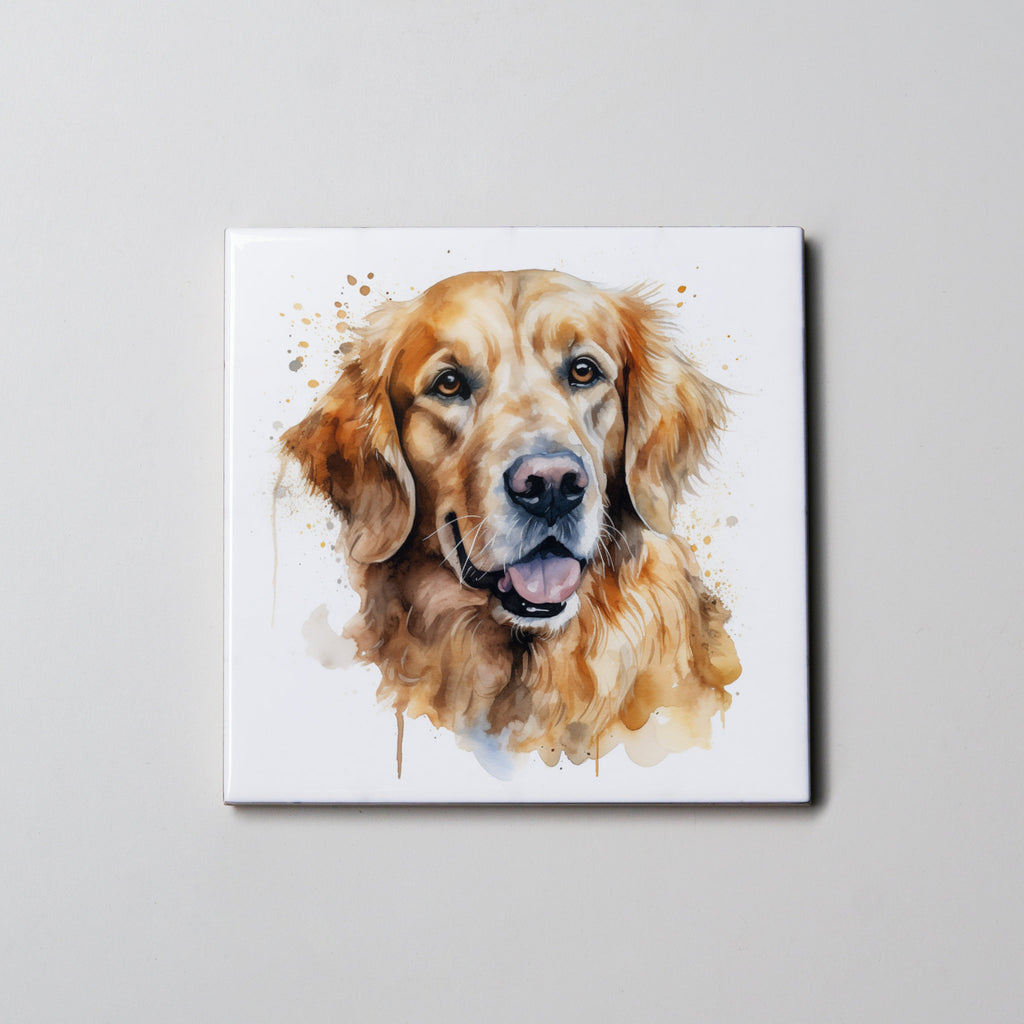 Golden Retriever - Portrait - Coaster