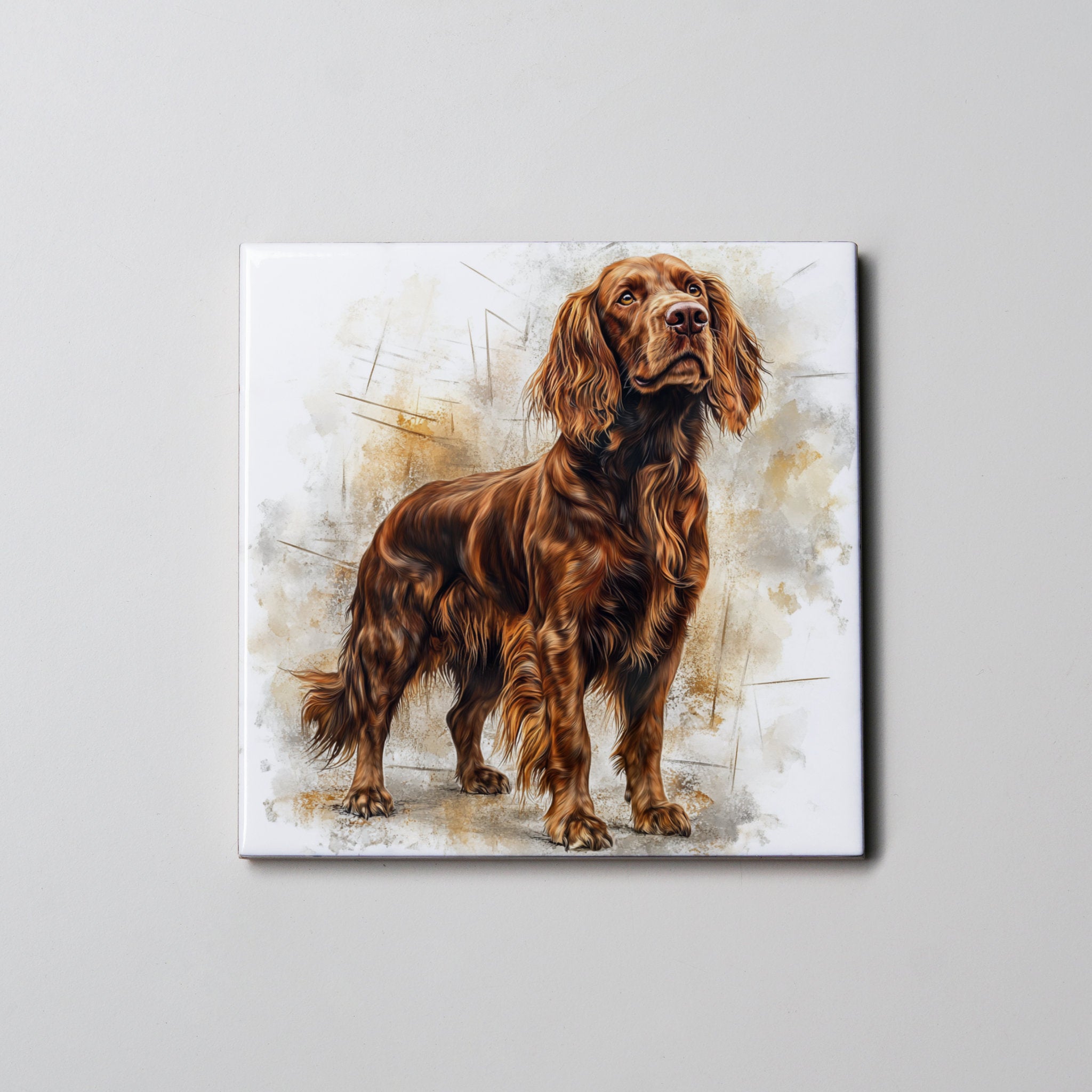 Irish Setter - Standing - Coaster
