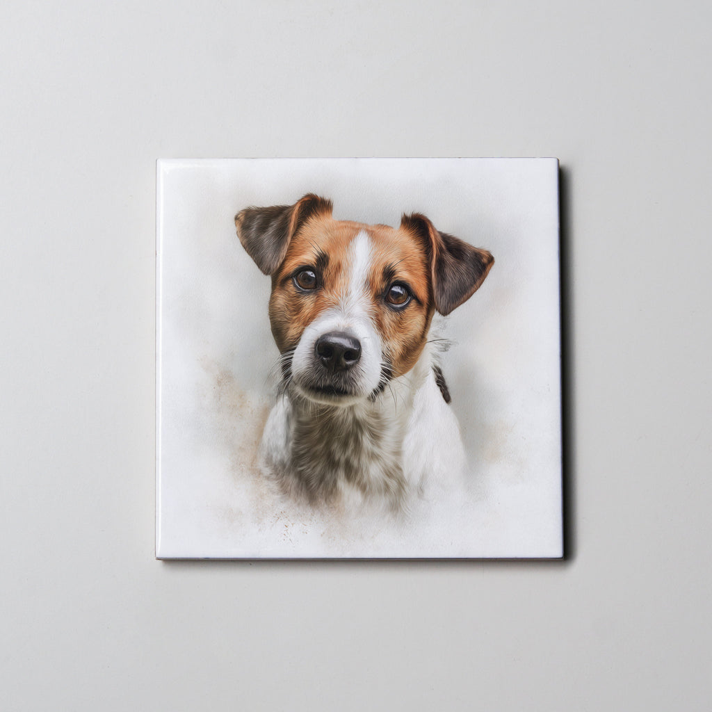 Jack Russell - Portrait - Coaster