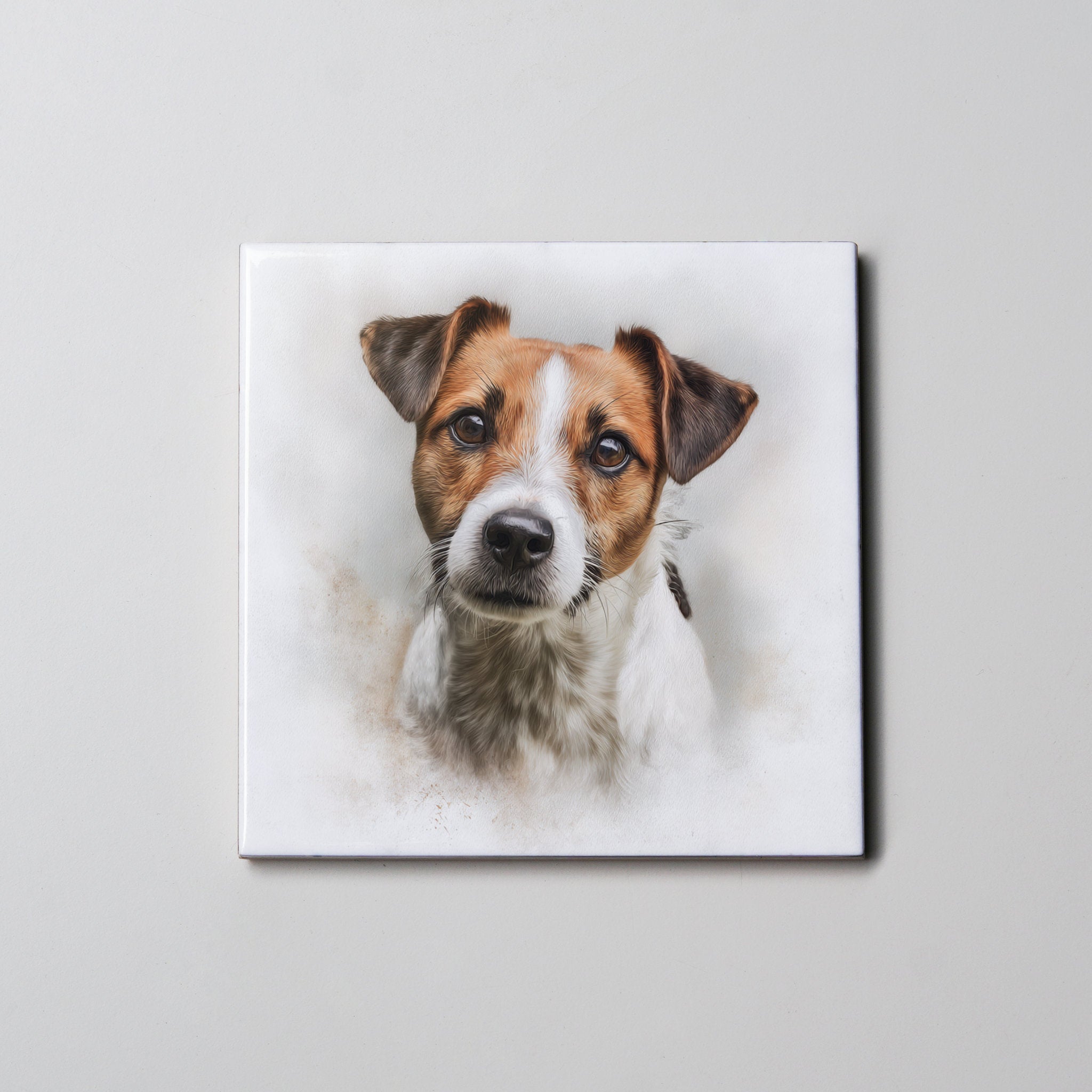 Jack Russell - Portrait - Coaster