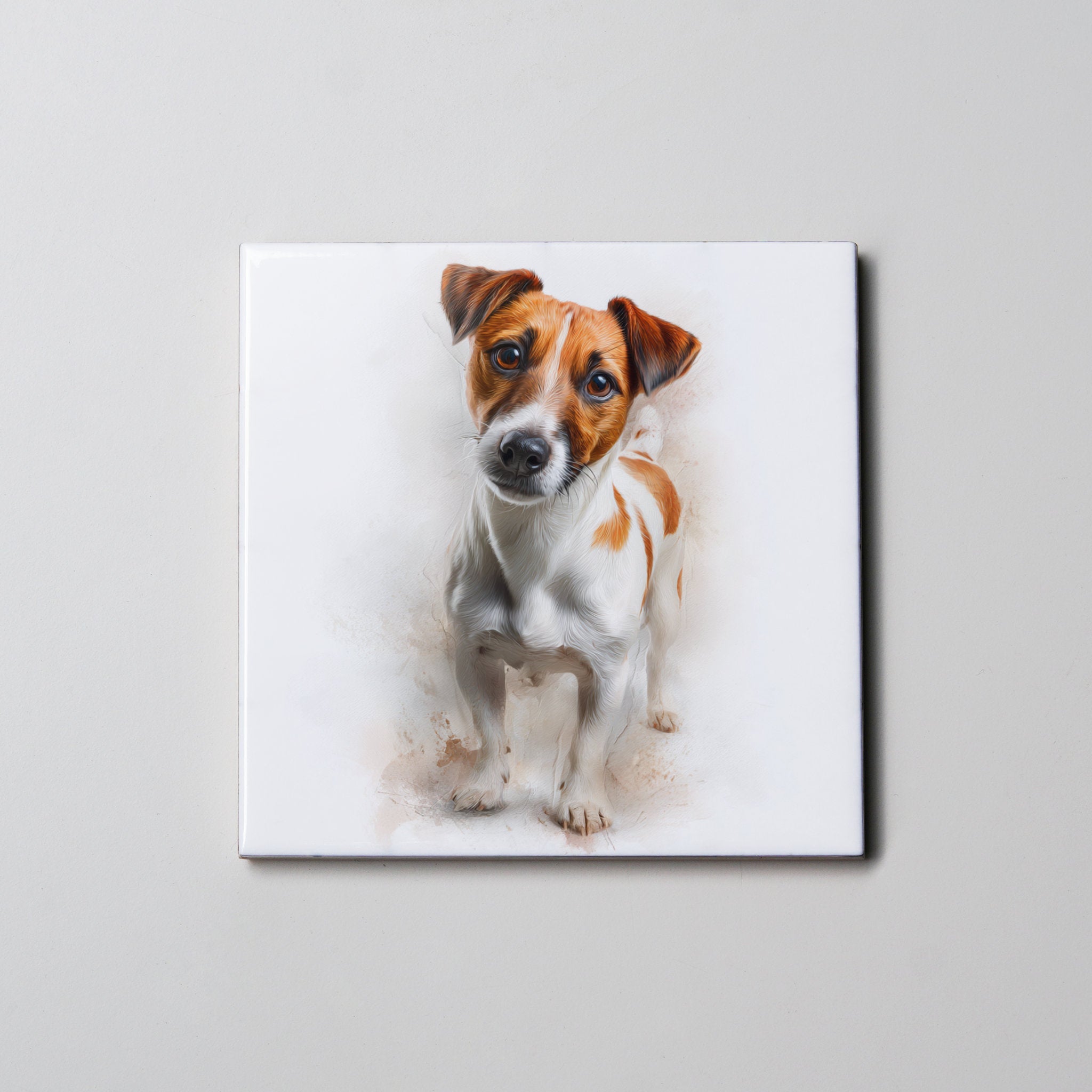 Jack Russell - Standing - Coaster